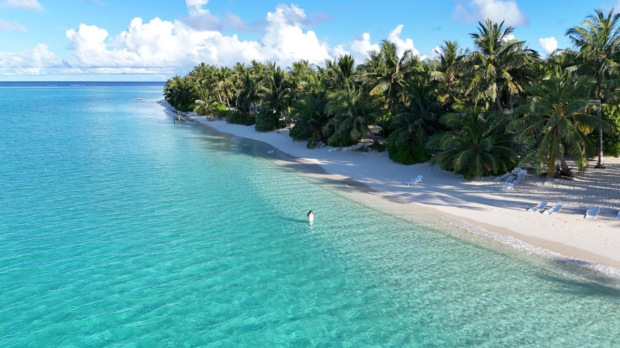 Blue Water Thoddoo Inn المظهر الخارجي الصورة