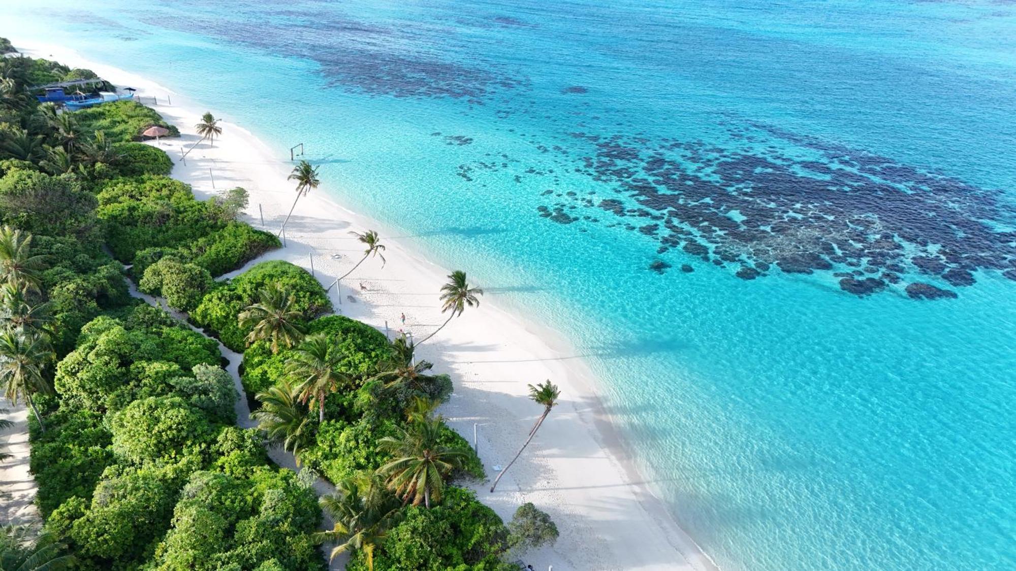 Blue Water Thoddoo Inn المظهر الخارجي الصورة