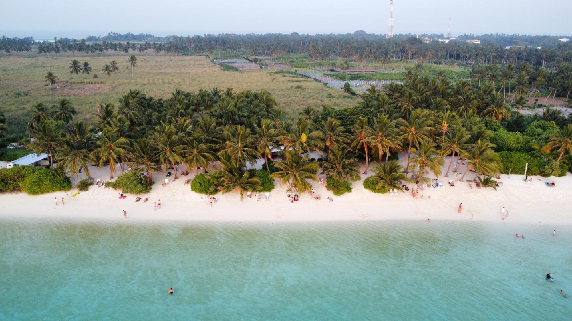 Blue Water Thoddoo Inn الغرفة الصورة